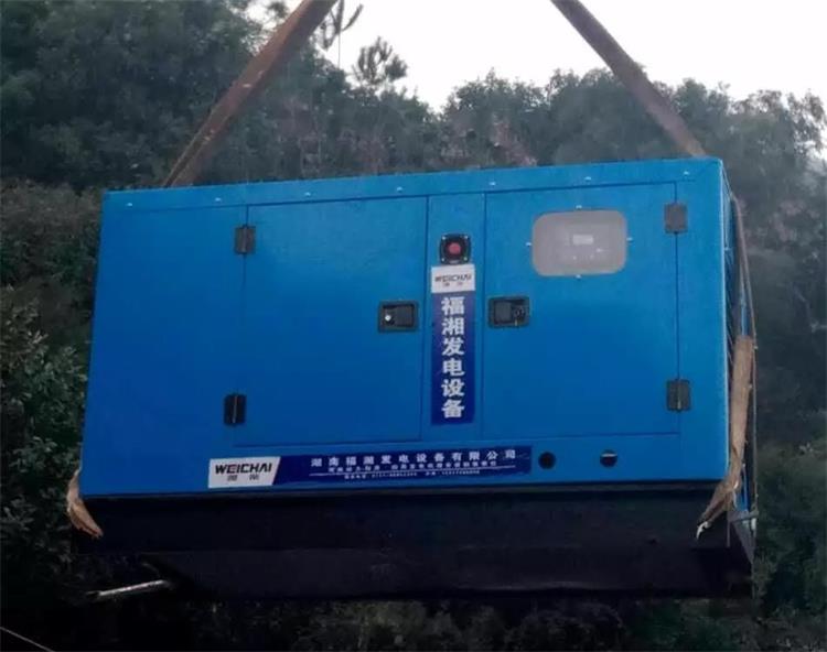 福湘生產的濰柴動力低噪音發電機組，濰柴動力得到了越來越多高品質客戶的認可和支持。